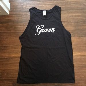 Men’s groom tank top